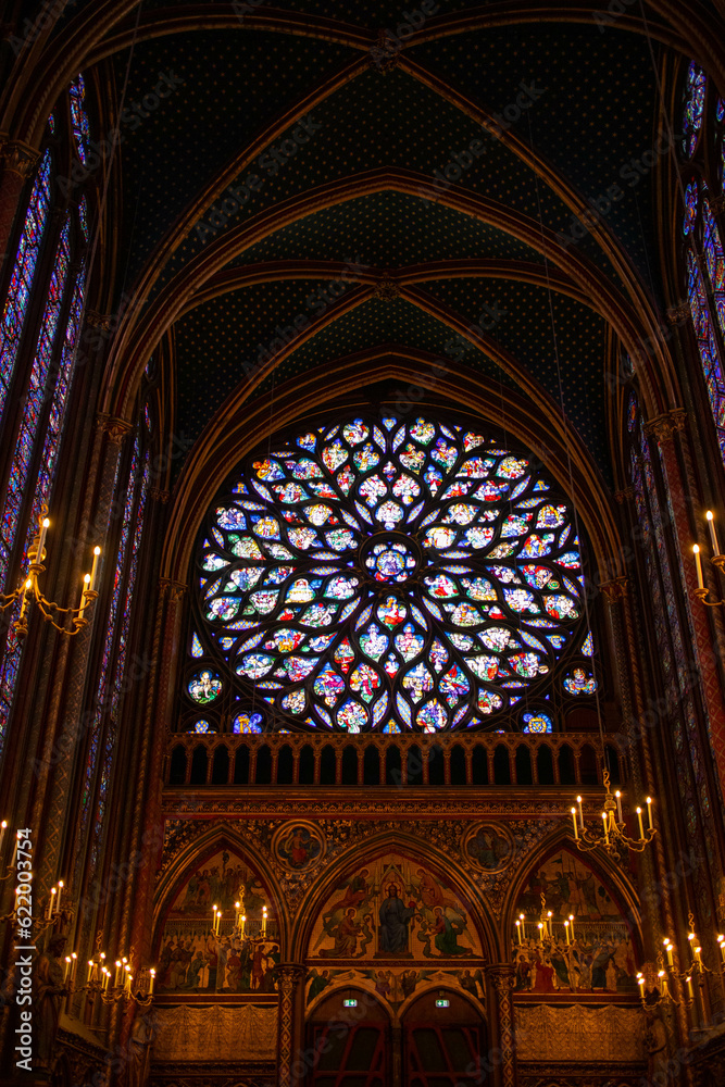 Saint Chapelle, città di Parigi, Francia