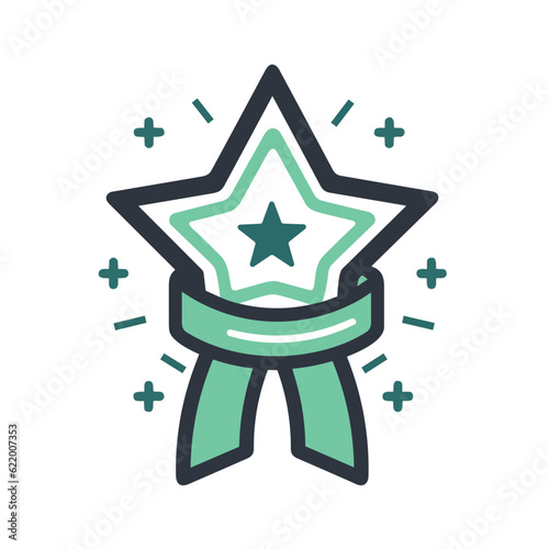 Premium Award Logo Vector High-Quality Illustration for Recognitions, Achievements, and Branding Designs 