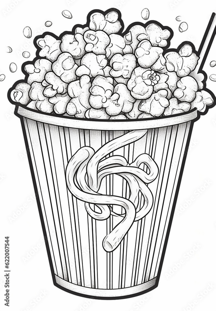 popcorn in a bucket popcorn in a bucket