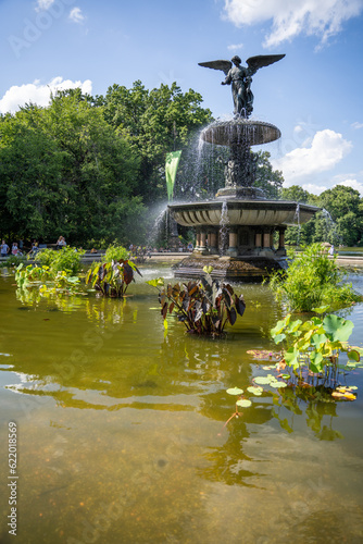 Bethesda Fountain in Central Park, Manhattan, New York