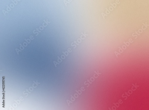 blue, pink and beige color abstract gradient blurred background with grainy noise effect. High resolution colorful backdrop for cards, backgrounds, fabrics, posters. Modern texture