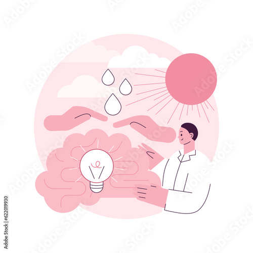 Psychological safety abstract concept vector illustration. Express yourself, negative consequences, status, career and reputation, employee safety, social anxiety, comfort abstract metaphor.