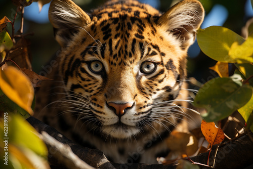 portrait of a leopard