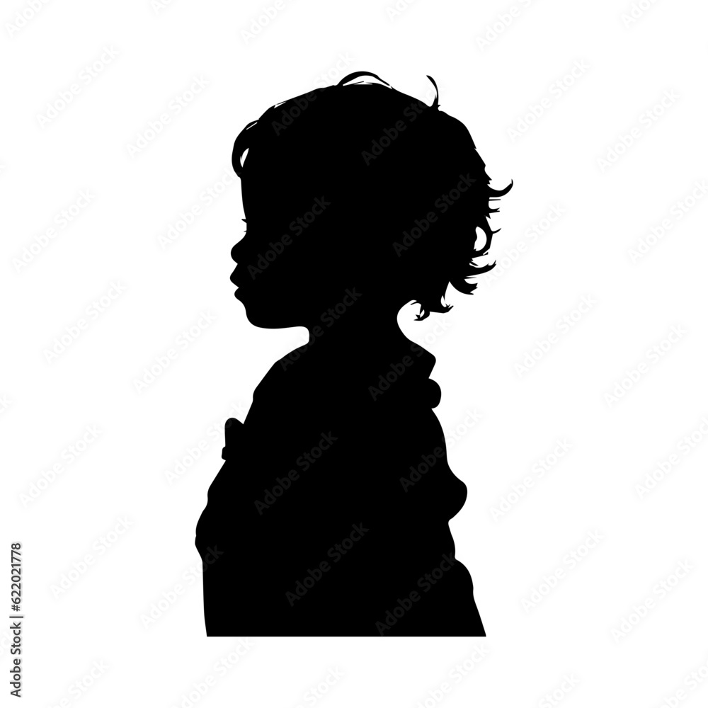 child silhouette illustration child silhouette illustration
