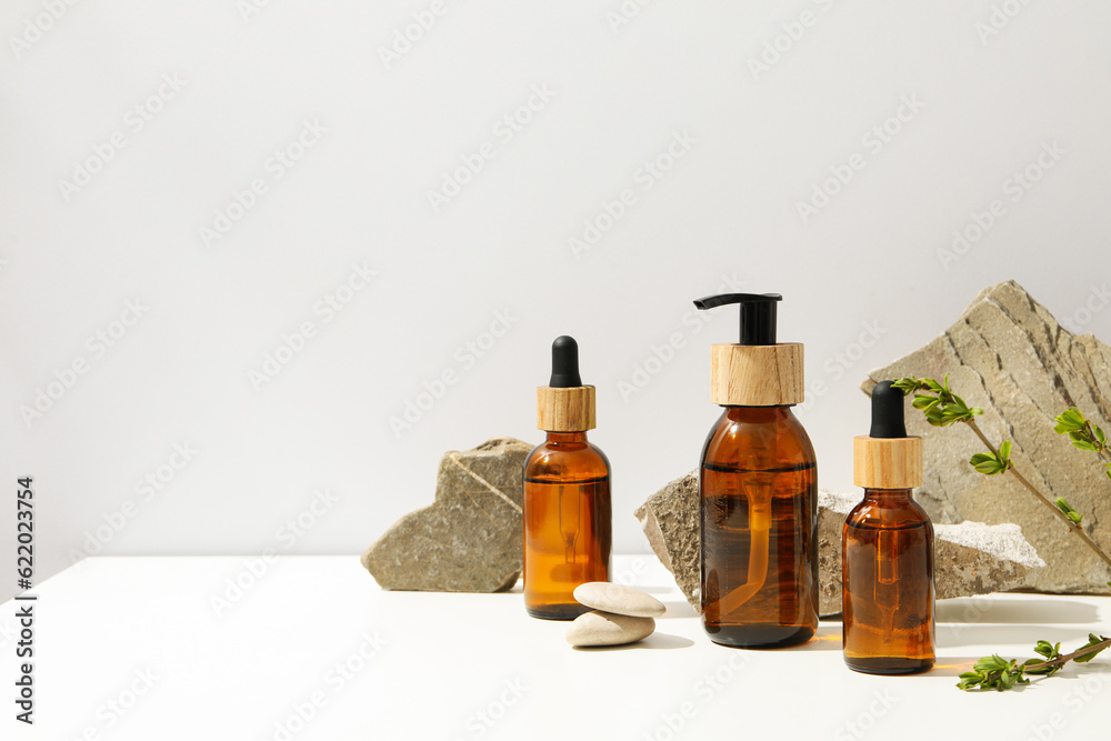 Concept of face and skin care, cosmetic Concept of face and skin care, cosmetic
