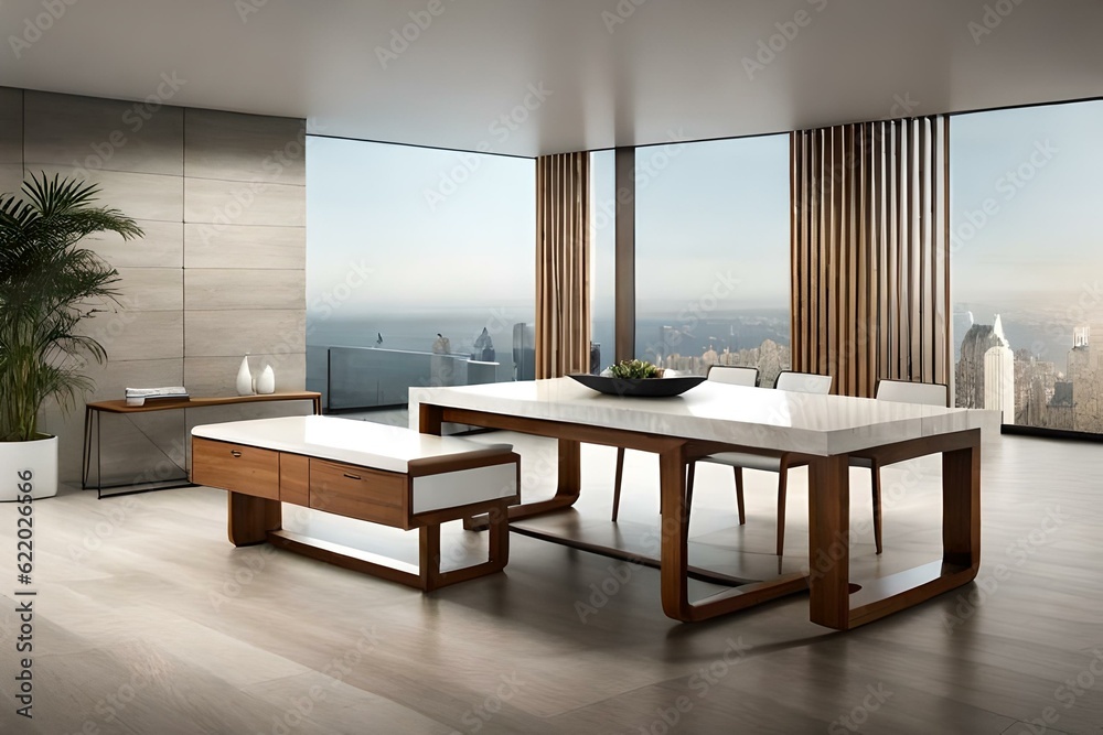 Fototapeta premium modern dining room