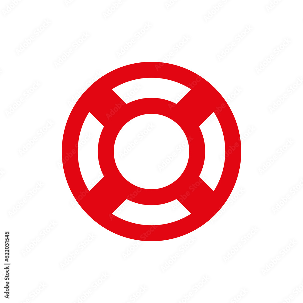 Lifebuoy icon. Help for the drowning. Symbol of help, support or rescue. Lifebuoy icon. Help for the drowning. Symbol of help, support or rescue.