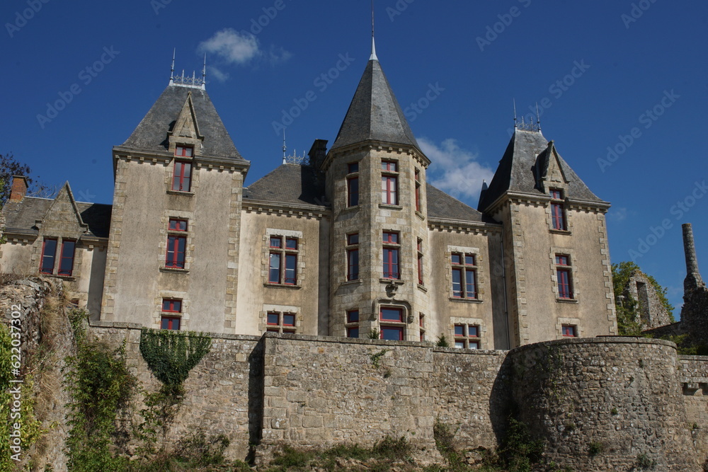 Chateau de Bressuire, New Aquitaine, France