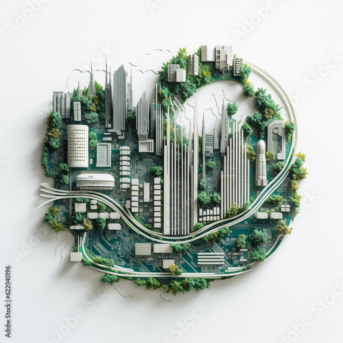 City, Floating, Island, Earth, White Background, Shadow, Green, Roads, Skyline, Urban, Planet, Environment, Eco-city, Futuristic, Utopia, Greenery, Sustainable, Infrastructure, Ecosystem, Sky photo