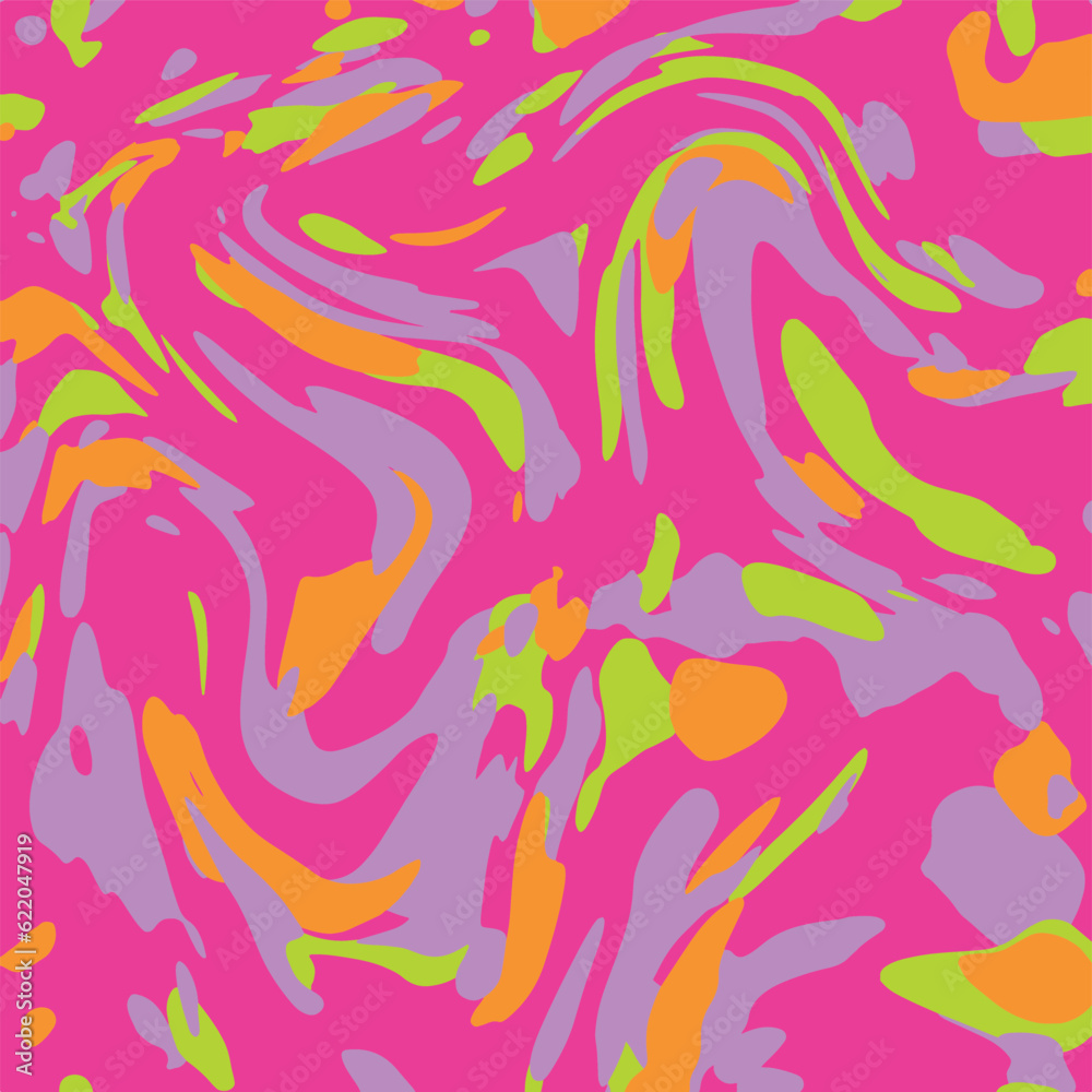 Pink background. Abstract pink background. Splash texture. Psychedelic background