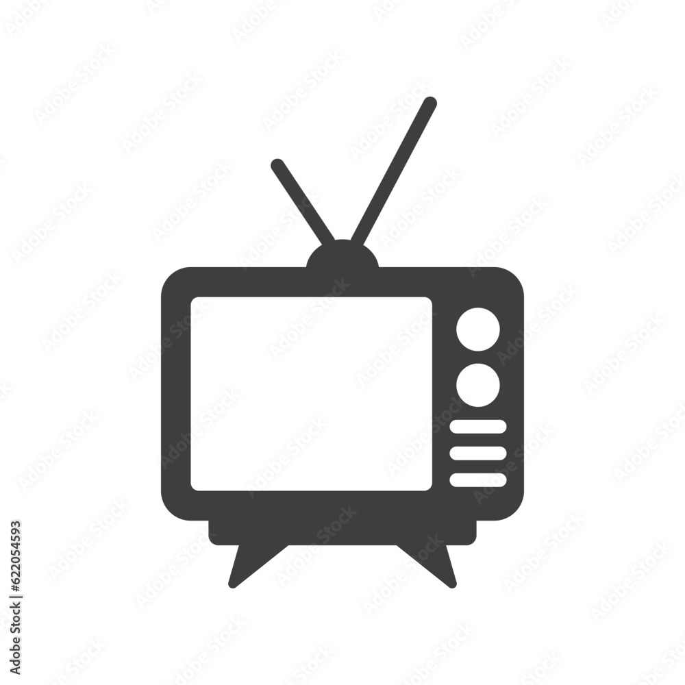 television icon design vector template television icon design vector template