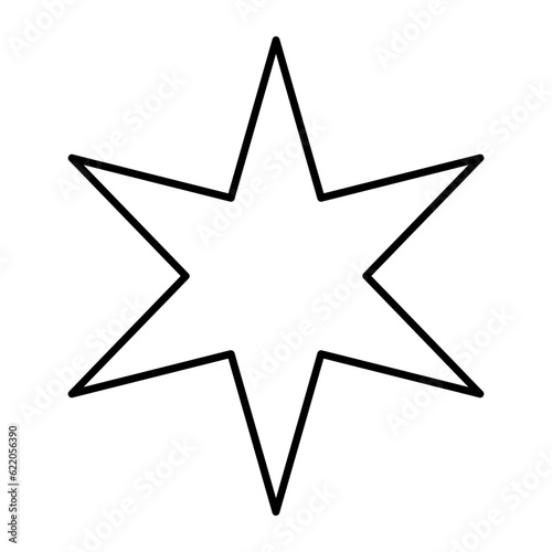 Star Line Icon