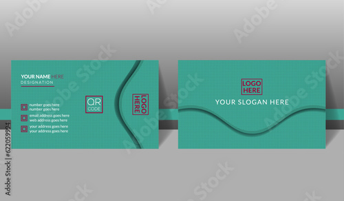 Stylish high quality luxury design business card print ready template.