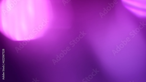 Abstract purple magenta and pink bokeh illustration background and effect overlay. Soft toned vibrant defocused decor template copy space backplate. Macro close-up glow effect product showcase backdro