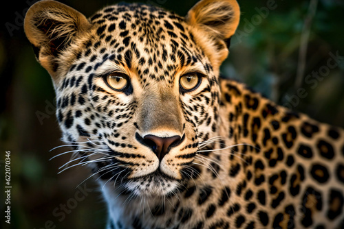 Leopard in  South Africa  generative ai