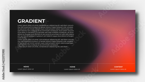 Abstract color gradient, modern blurred background and texture, template with an elegant design concept, minimal style composition, Trendy Gradient  for your graphic design