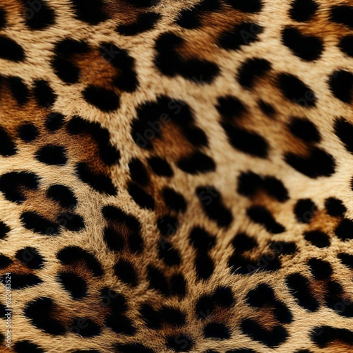 Jaguar Rosettes Animal Print Seamless Spots Pelt Texture Pattern