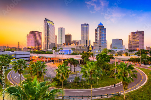 Tampa, Florida, USA downtown skyline. © Designpics