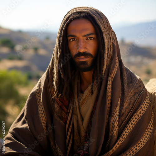 toward a more realistic depiction of the historical Jesus (generative ai content) photo