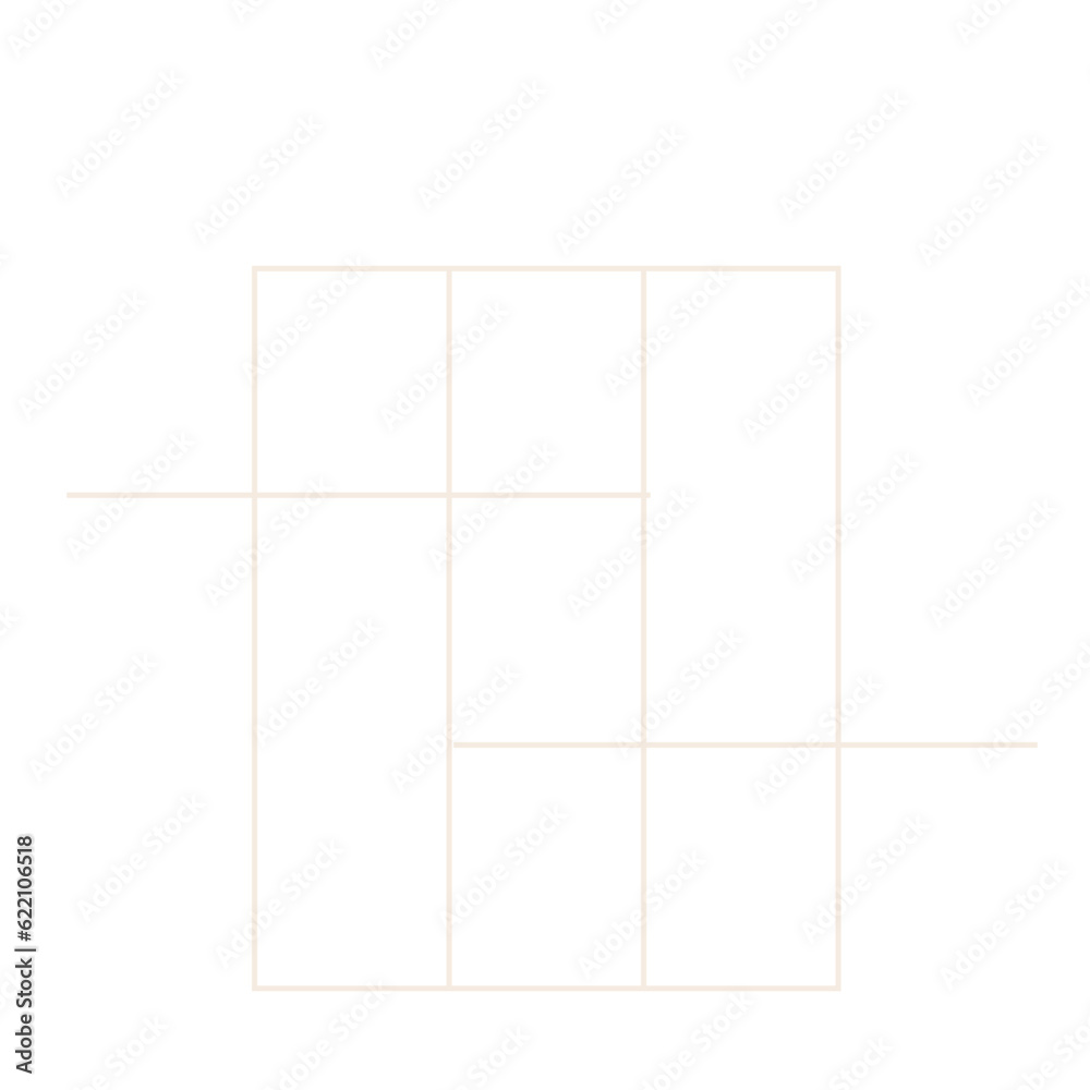 Grid Line Shape Grid Line Shape