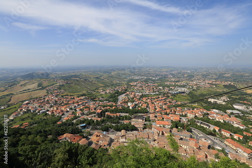 San Marino is one of the smallest countries in the world. General view