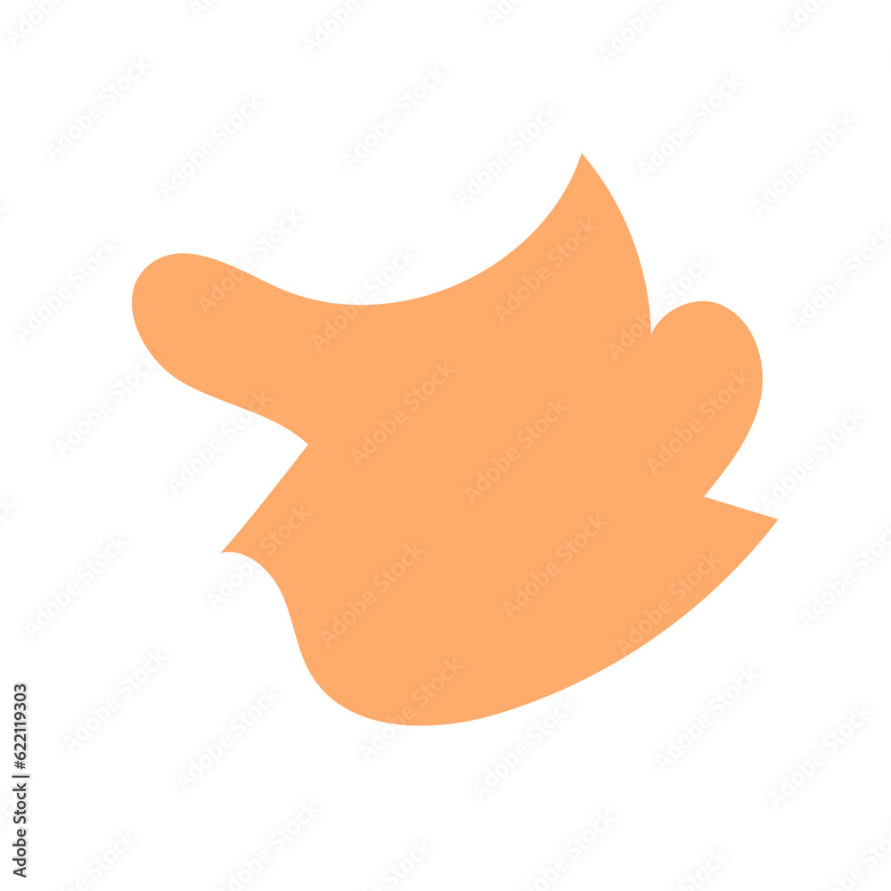 Orange Abstract Shapes Vectors Orange Abstract Shapes Vectors