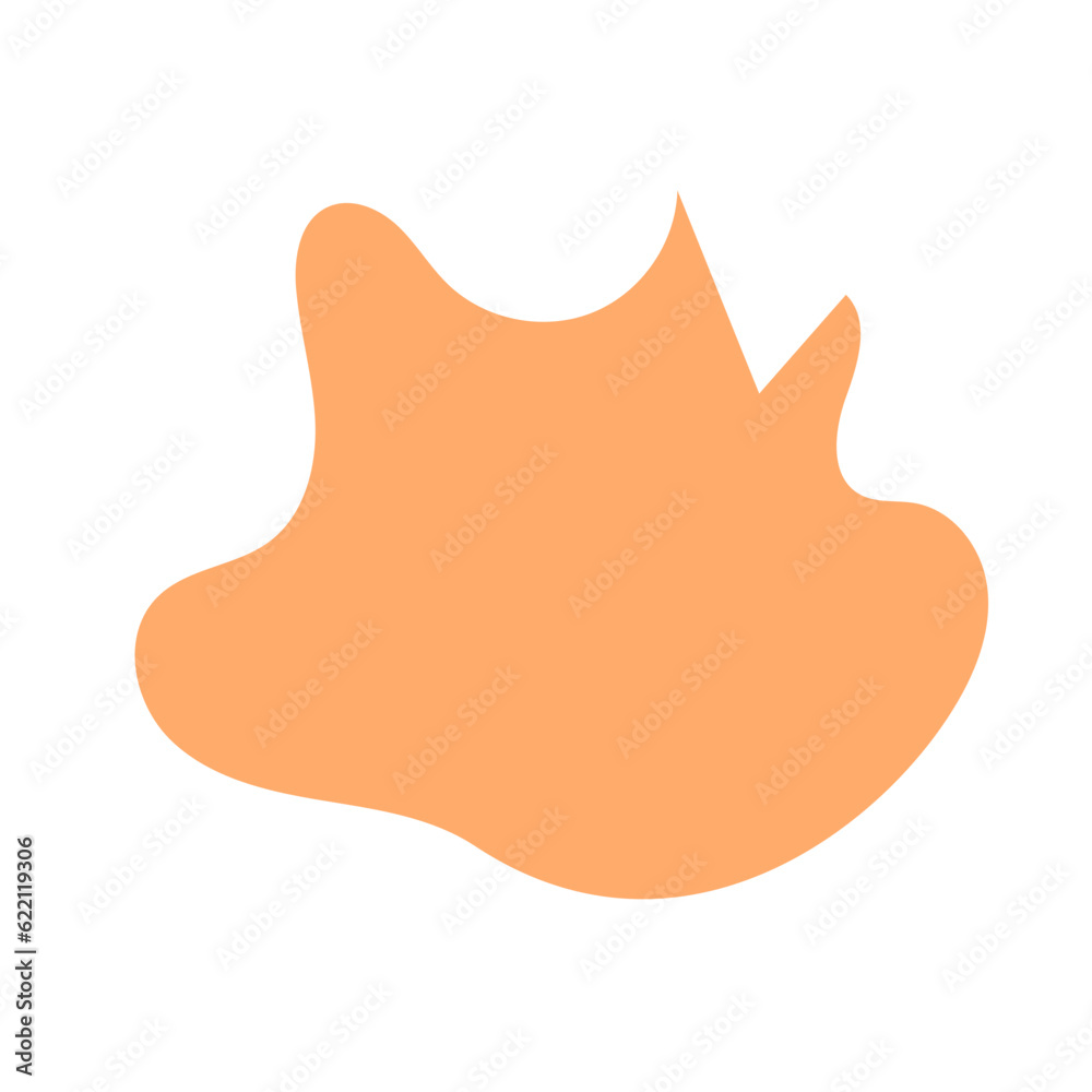 Orange Abstract Shapes Vectors Orange Abstract Shapes Vectors