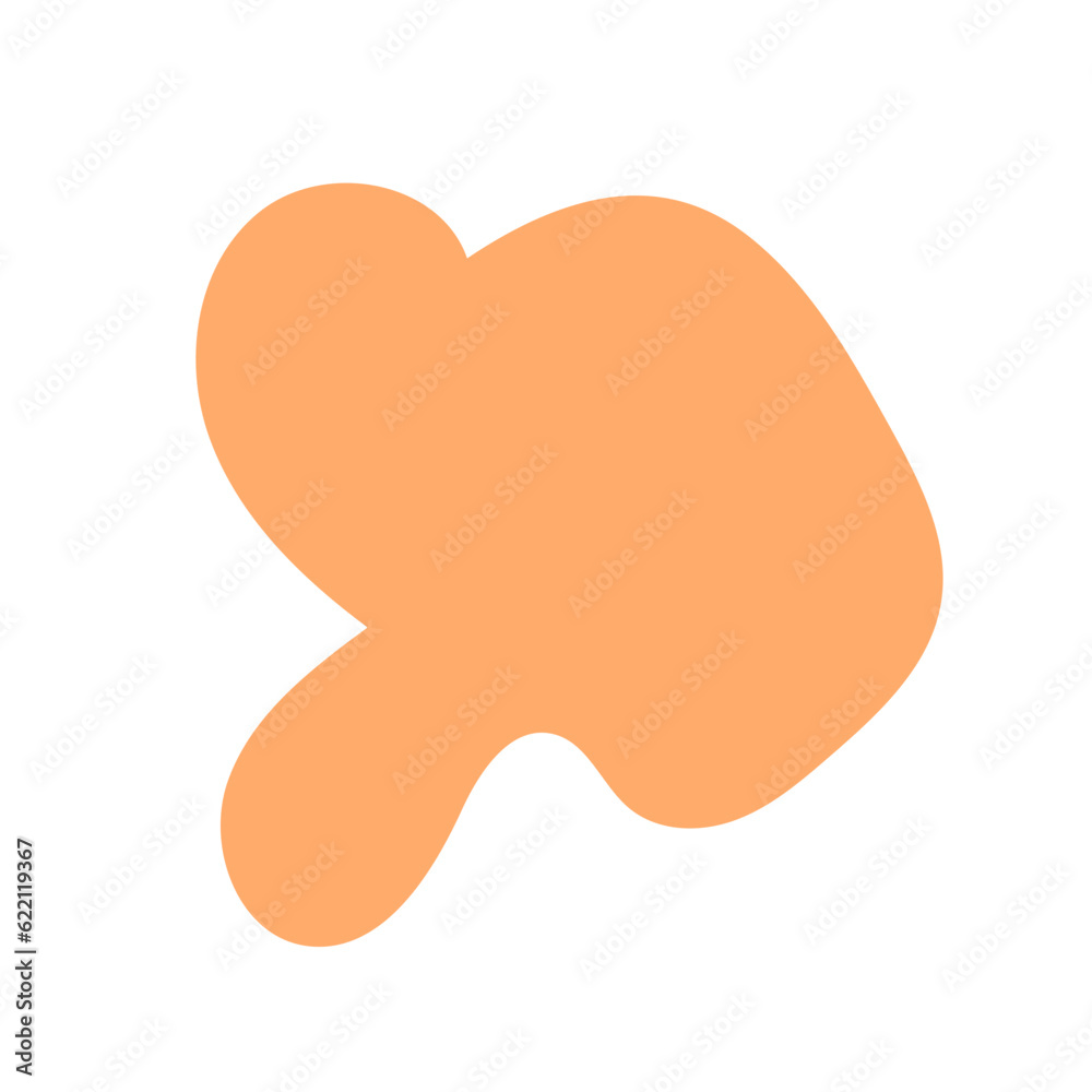 Orange Abstract Shapes Vectors Orange Abstract Shapes Vectors