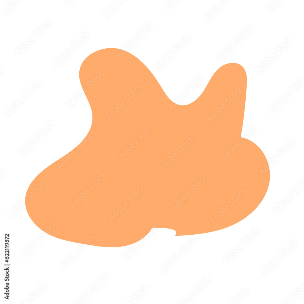 Orange Abstract Shapes Vectors Orange Abstract Shapes Vectors