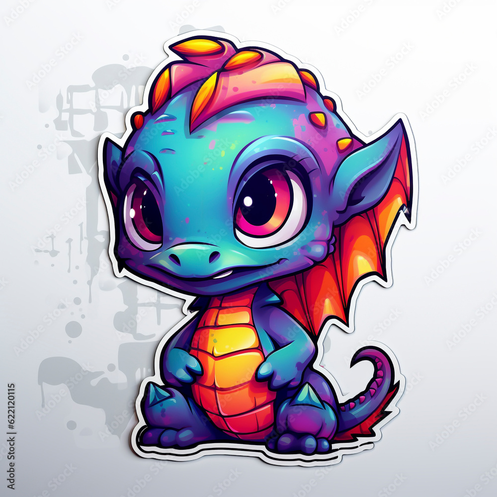 Cute Dragon. Generative AI.
Cute Dragon. Generative AI.