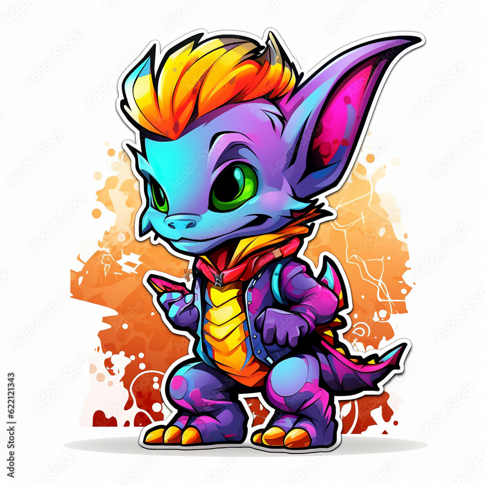 Cute Dragon. Generative AI.
Cute Dragon. Generative AI.