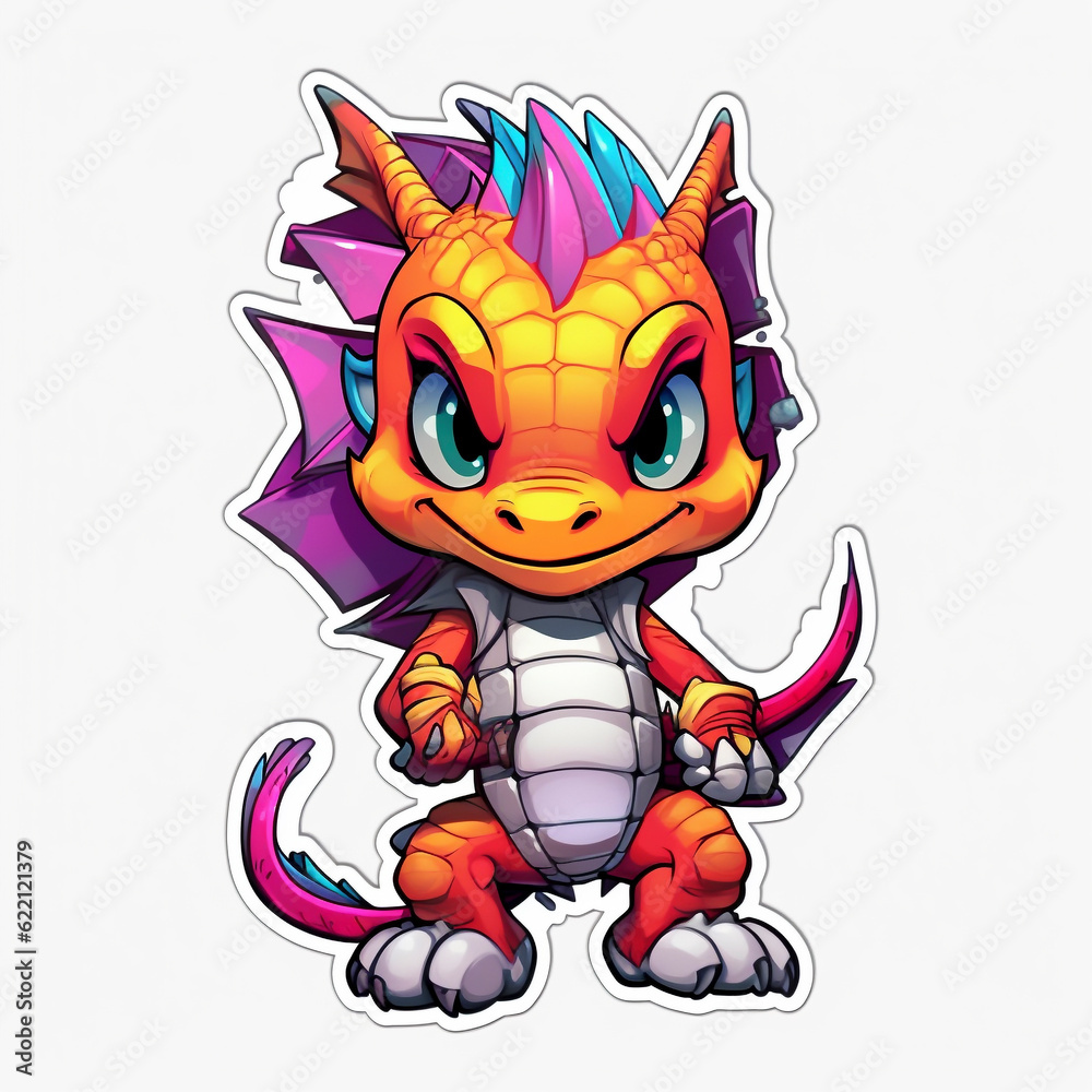 Cute Dragon. Generative AI.
Cute Dragon. Generative AI.