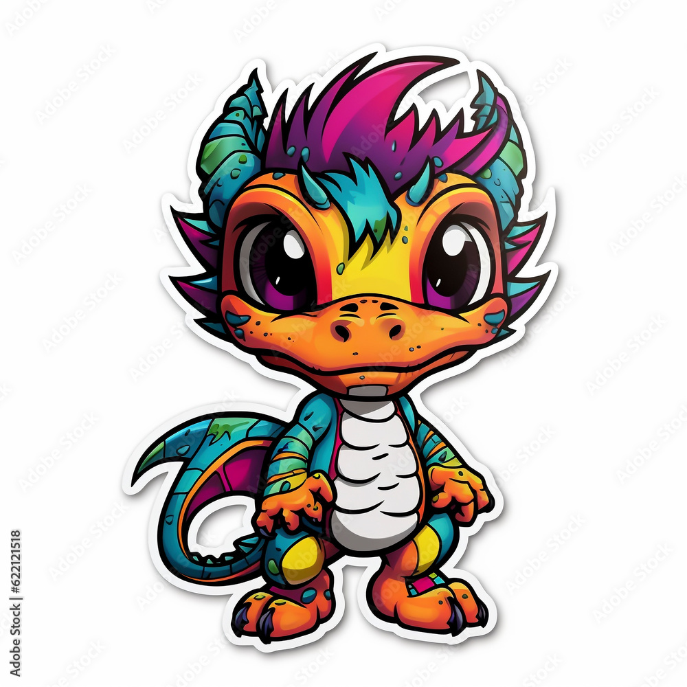 Cute Dragon. Generative AI.
Cute Dragon. Generative AI.