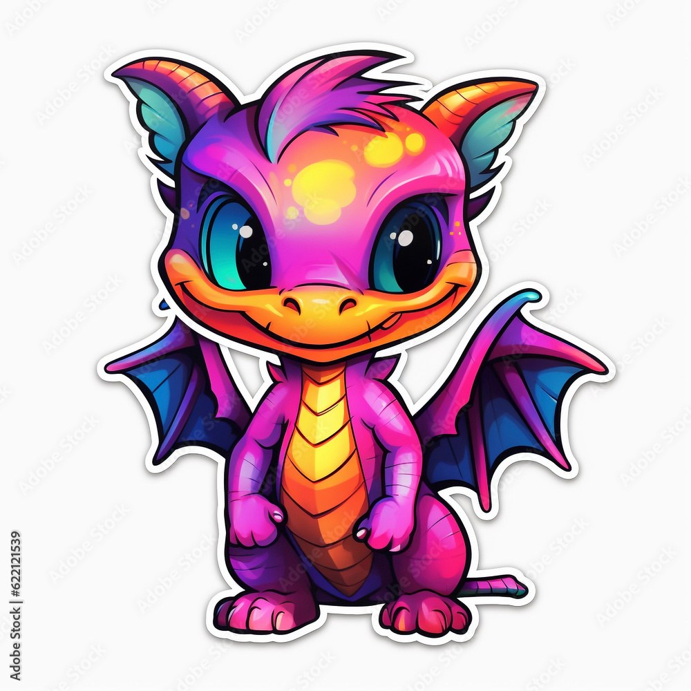 Cute Dragon. Generative AI.
Cute Dragon. Generative AI.