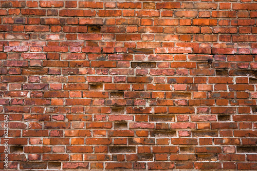 Old and weathered brick wall. Background for anything.