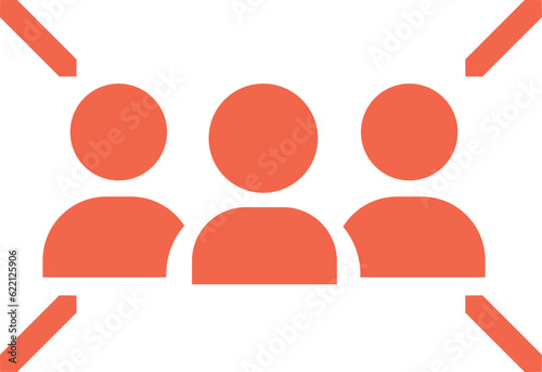 person with red mark