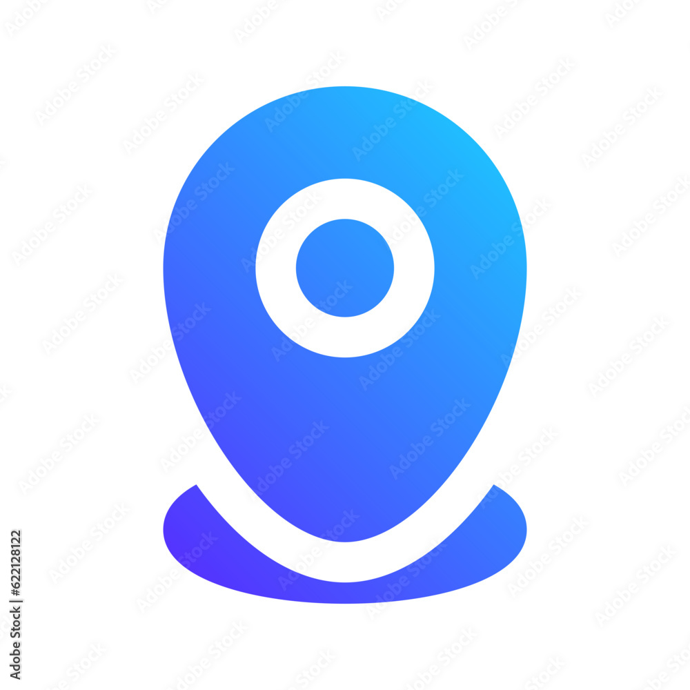location gradient fill icon location gradient fill icon