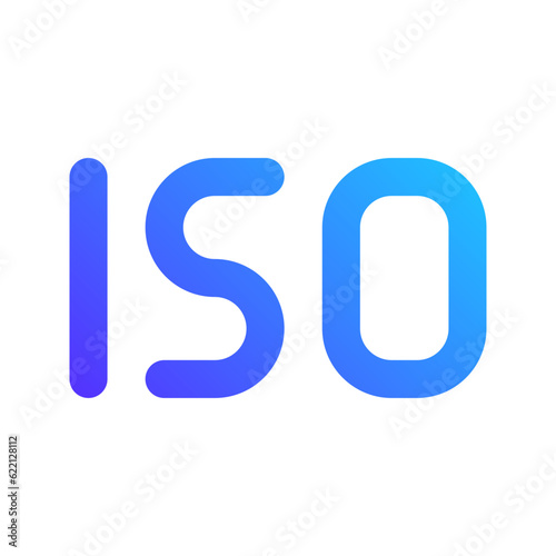 iso gradient fill icon