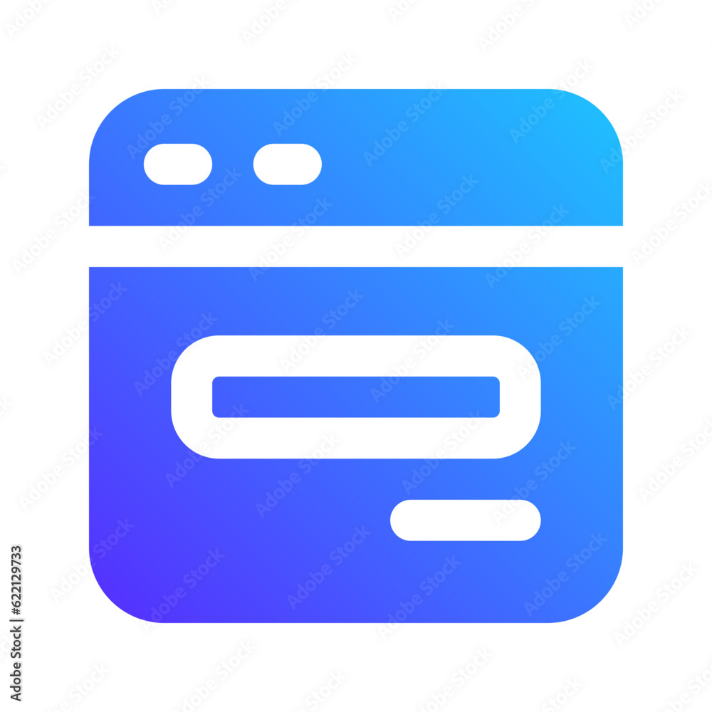 contact form gradient fill icon contact form gradient fill icon