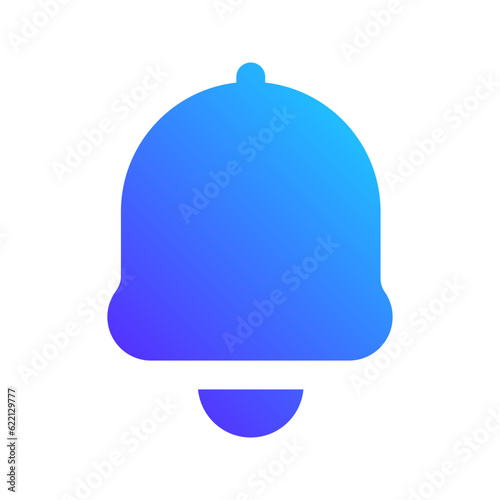 notification bell gradient fill icon