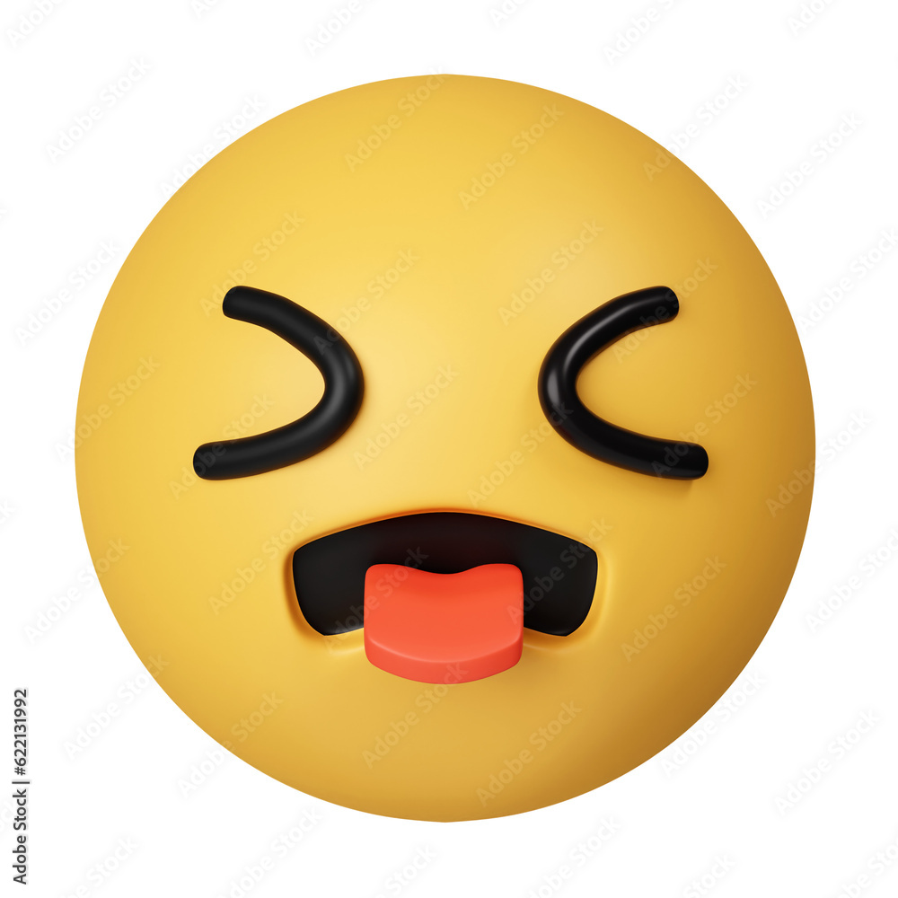 3d Sick emoji, disgust face emoticon. nauseated emoji face. icon isolated on gray background. 3d rendering illustration. Clipping path. 3d Sick emoji, disgust face emoticon. nauseated emoji face. icon isolated on gray background. 3d rendering illustration. Clipping path.