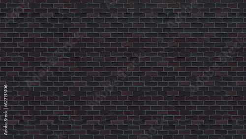 Brick Pattern dark brown background