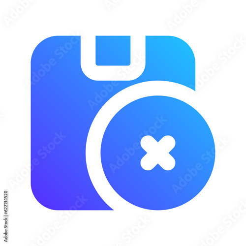 out of stock gradient fill icon