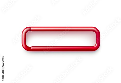 Realistic Paperclip icon. Paper clip attachment