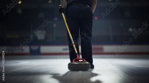 curling player training generative ai