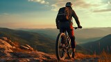 mountain biker training generative ai