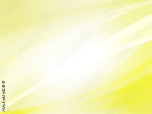 爽やかな風が吹く空と美しい高波イメージの抽象背景_ライトイエロー