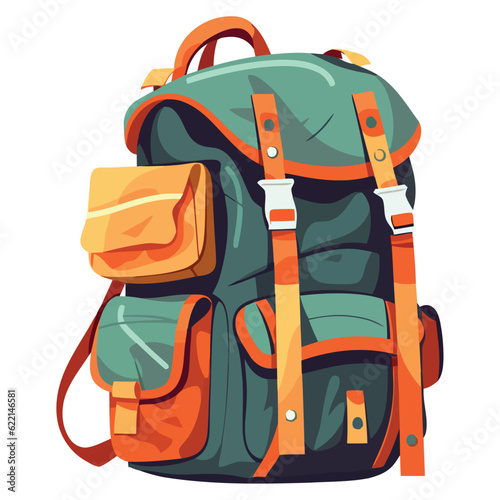 Colored backpack design