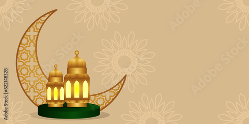 modern Islamic theme background