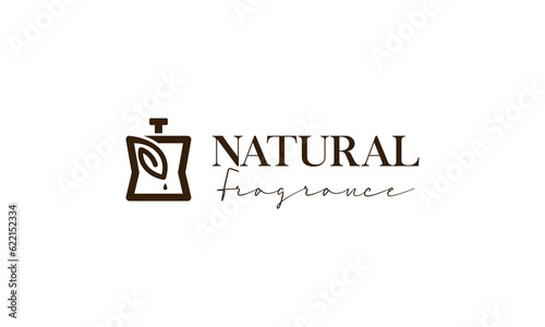 natural fragrance logo pictogram style